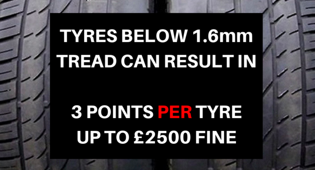 ​1 in 4 Motorists Never Check Their Tyre Tread Depth