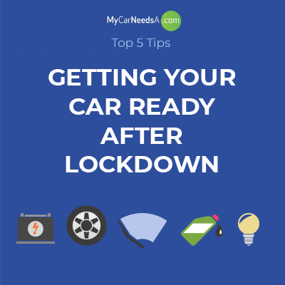 Get your car ready after lockdown