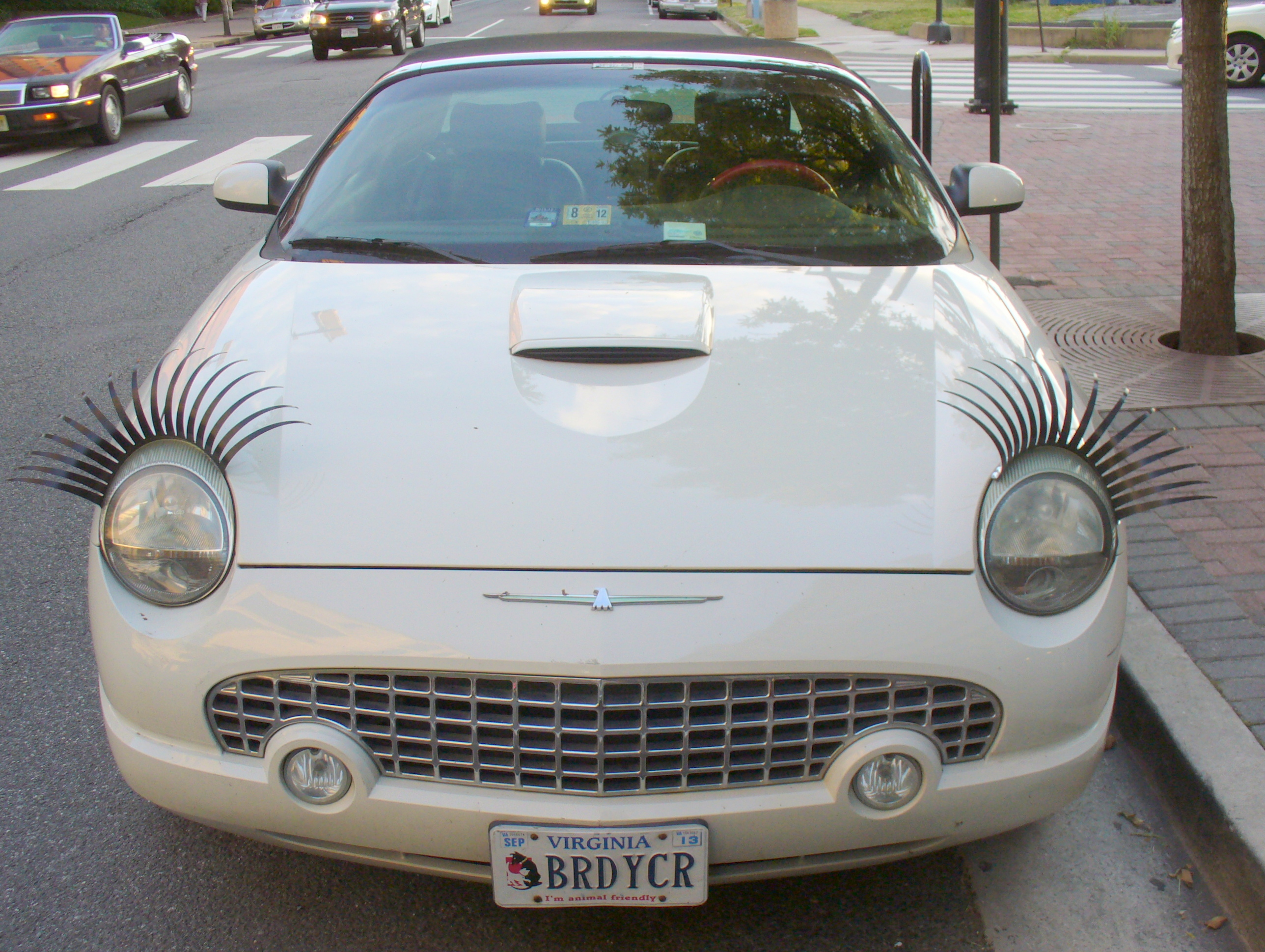 Car With Eyelashes