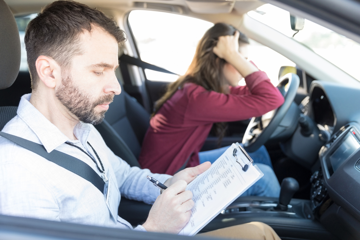 Most Common Fails for Failing a Driving Test
