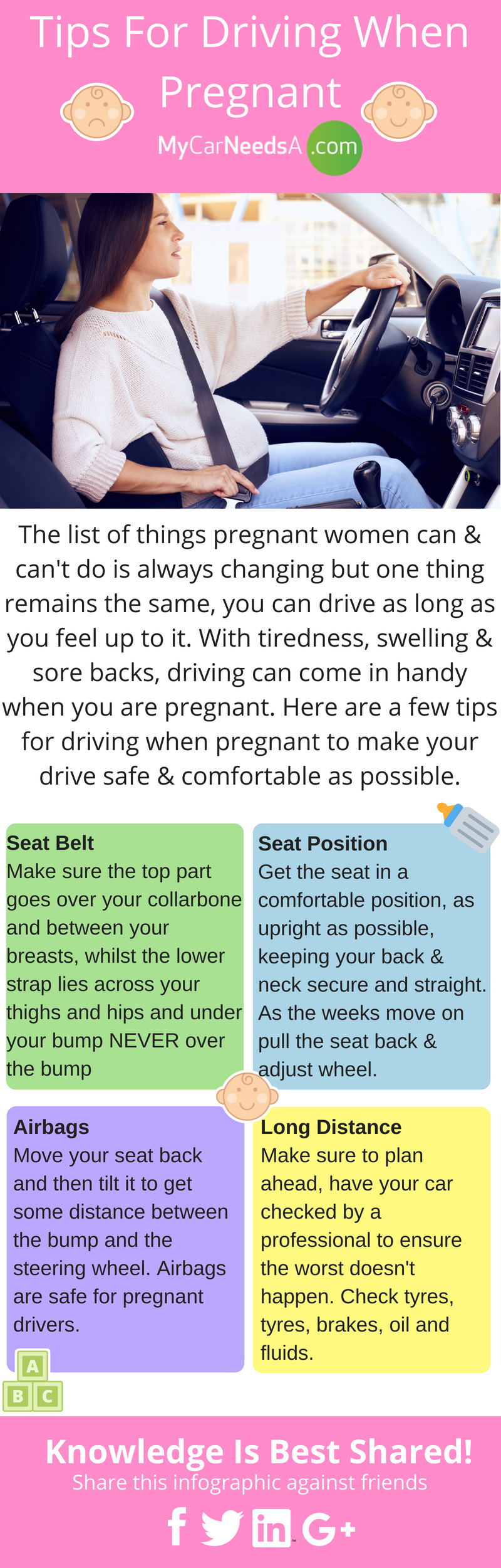 Driving Pregnant Tips 